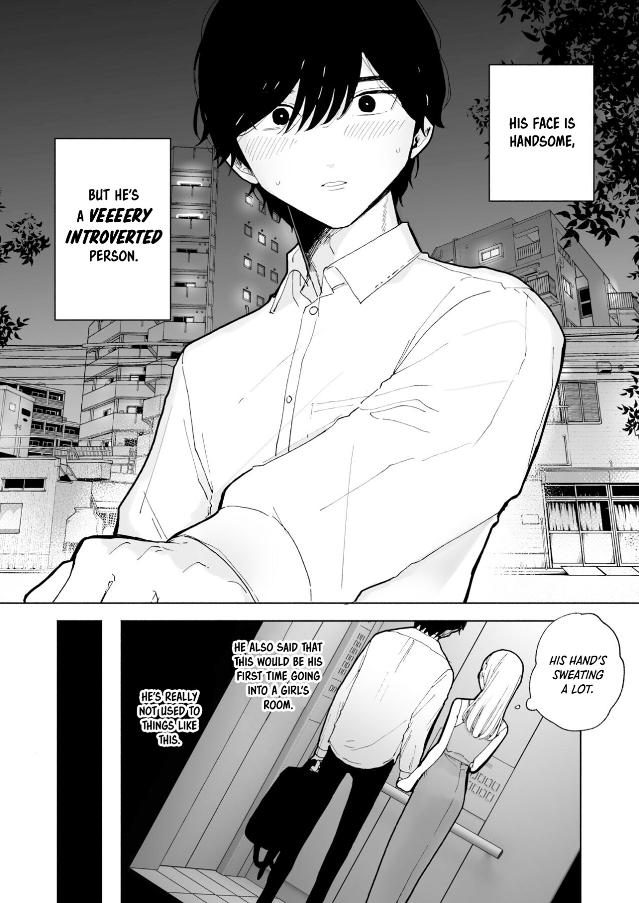 Hentai Manga Comic-My Introverted Boyfriend Ryou-kun Wants to Please Me-Read-4